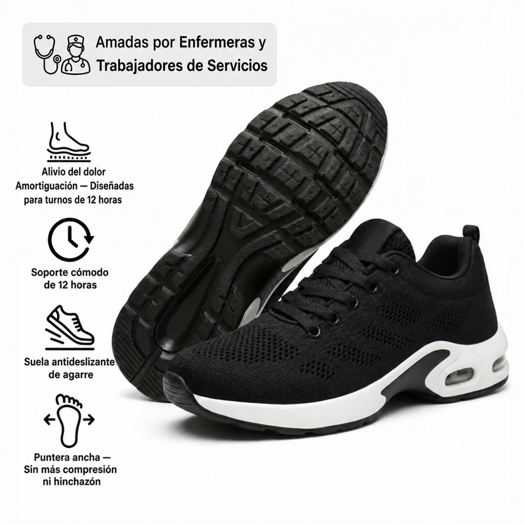 COMFORA™ | Calzado de Confort 12H
