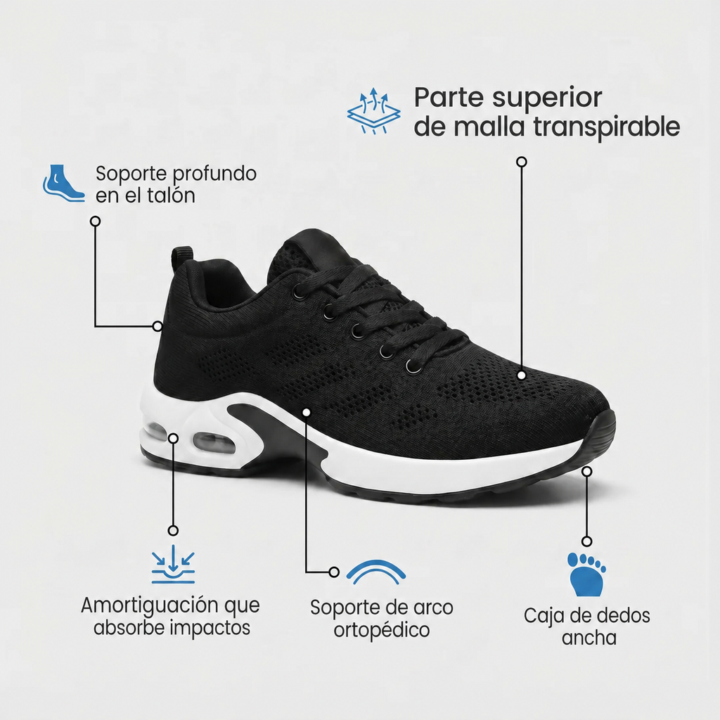 COMFORA™ | Calzado de Confort 12H